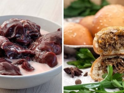 Пирожки с куриной печенью в духовке