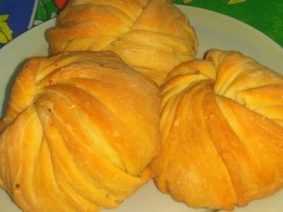 Пирожки с мясом и картошкой