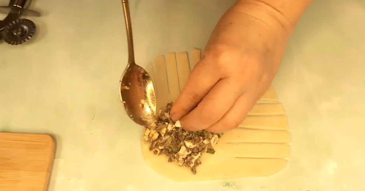 пирожки с печенью и яйцом