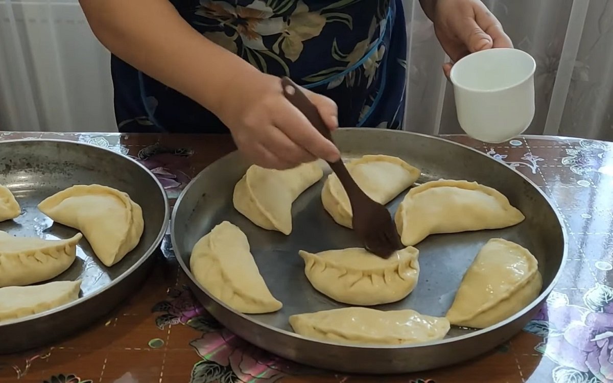 Татарские пирожки с тыквой и рисом в духовке - Со Вкусом