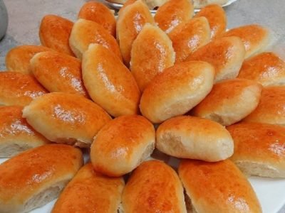 Латышские пирожки со шпиком на кефире