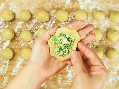 Пирожки за 5 минут