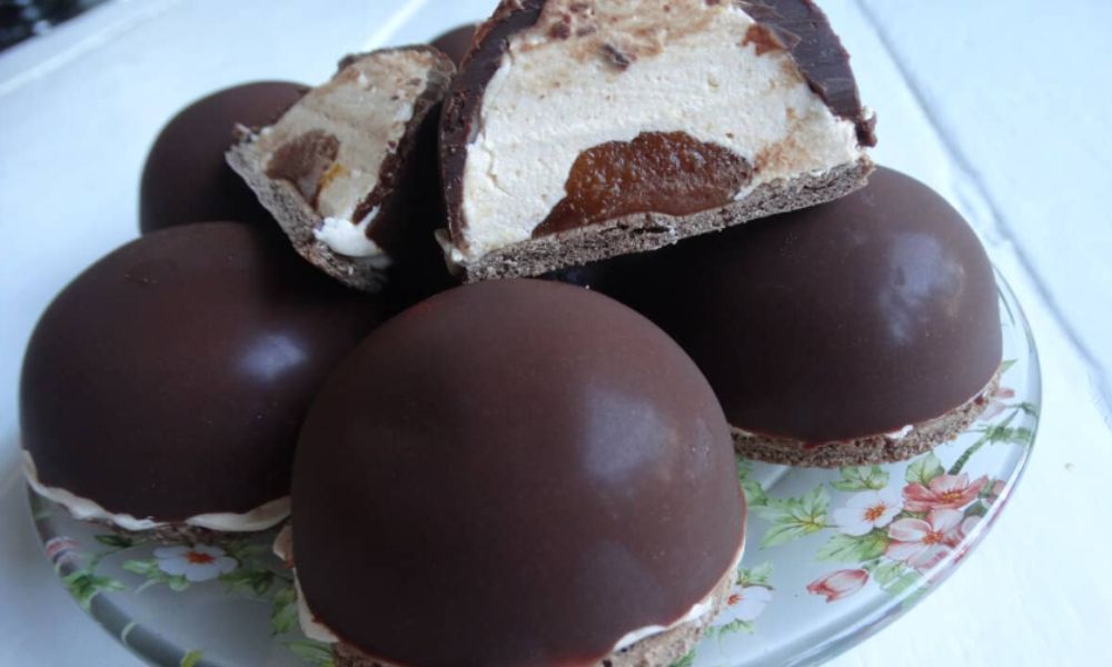 пирожное с зефиром