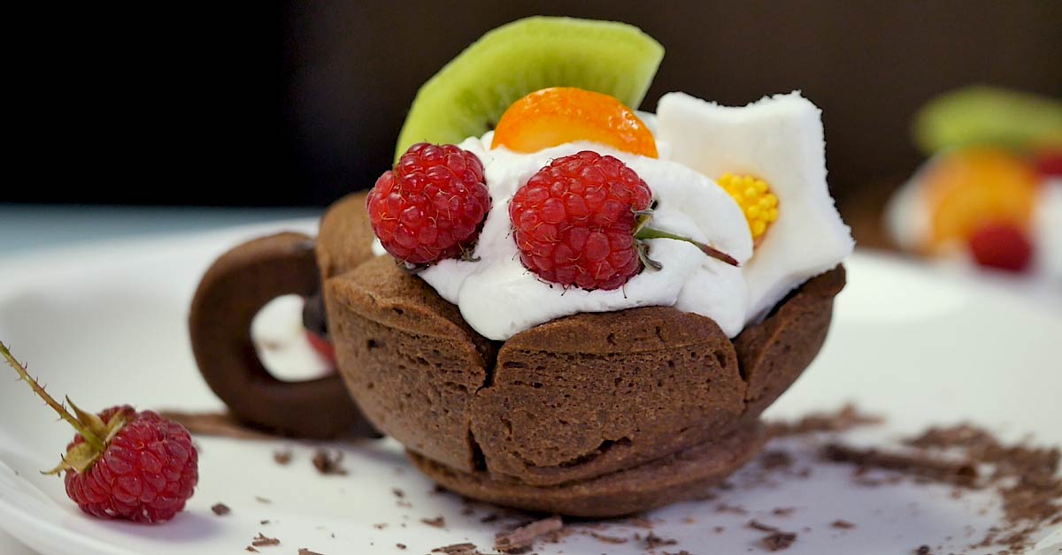 ягодный десерт