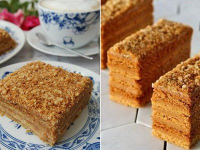 Пирожное «Медовик»