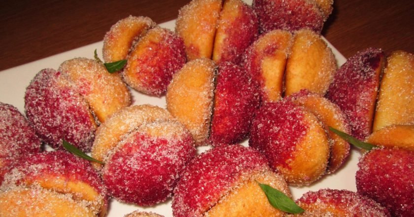 тістечко «персик» - готуємо з покроковими фото