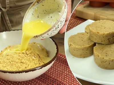 Нежные пирожные без выпечки