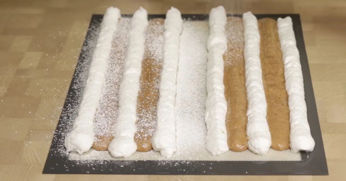 формируем десерт