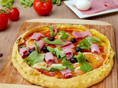 Пицца «Фламбе»