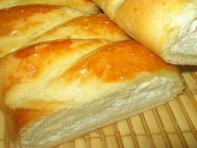 Плетенка с творогом