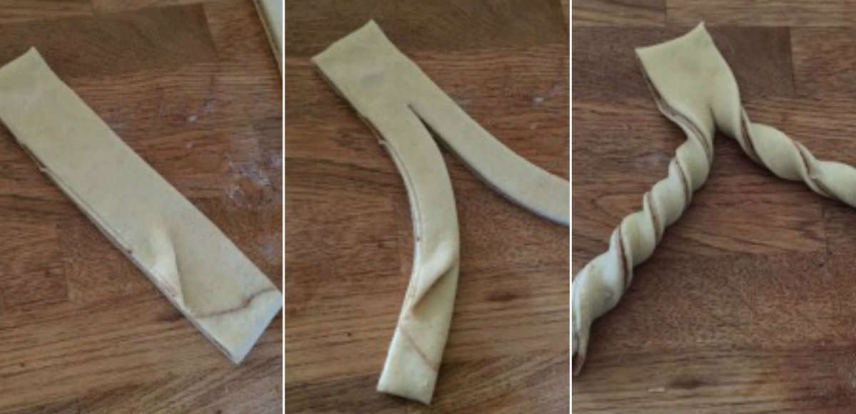 плетеные булочки с корицей