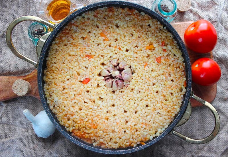 плов из булгура