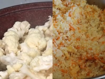 Плов из цветной капусты