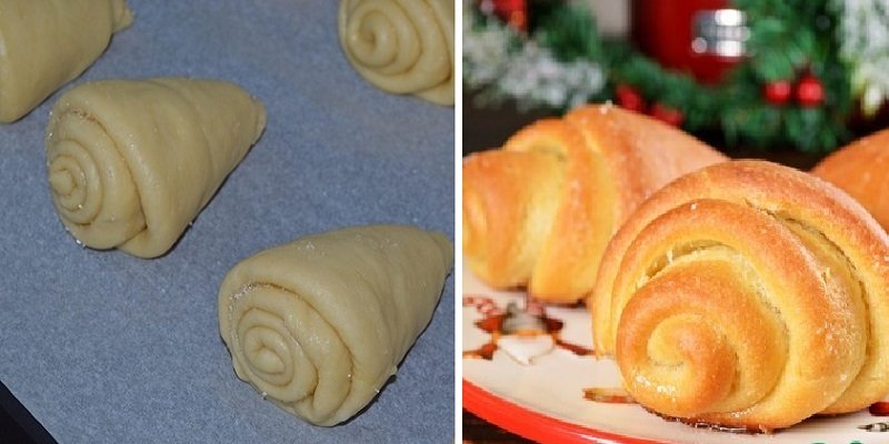 плюшки сахарные