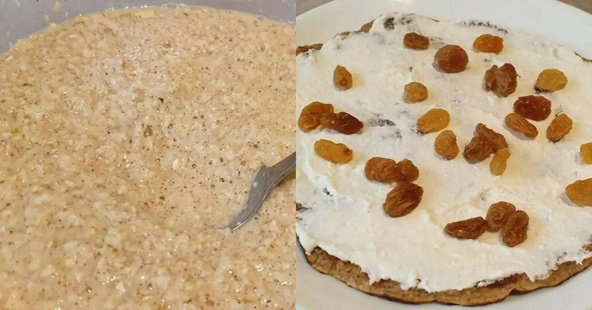 Полезный торт из овсяных хлопьев - Со Вкусом