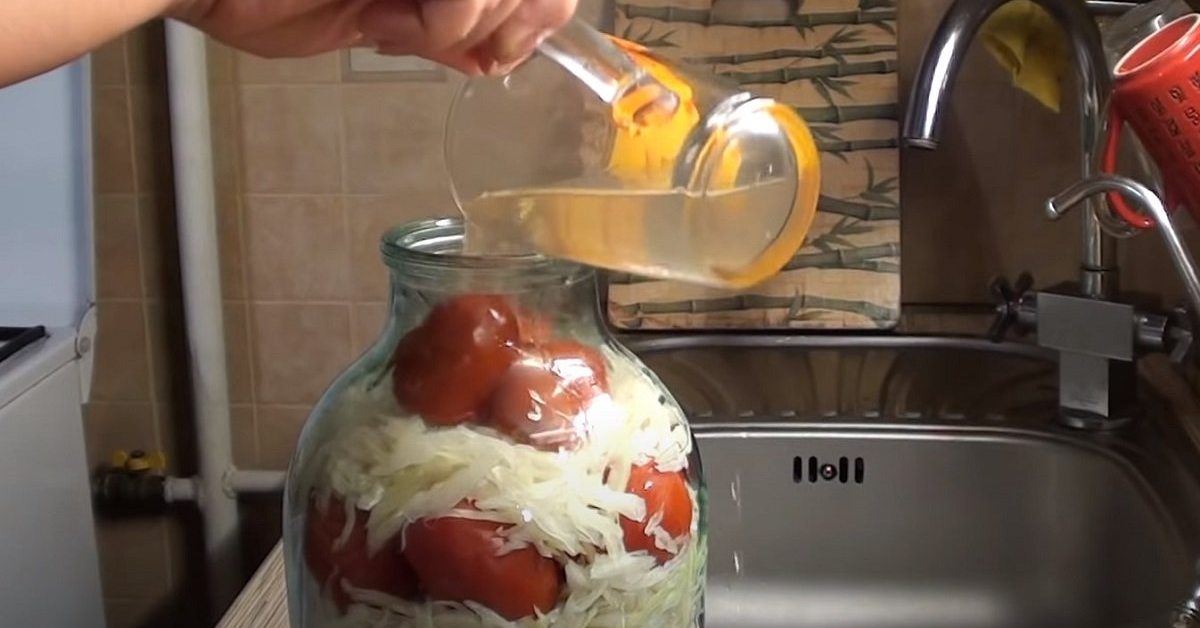 заготовка помидоров