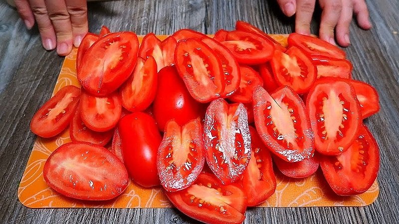 подготовка томатов