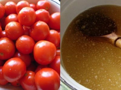 Помидоры в желатине