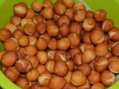 Пончики на сгущенке