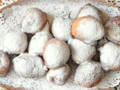 Пончики с шоколадом и маршмэллоу