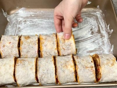 Порционная лазанья из лаваша