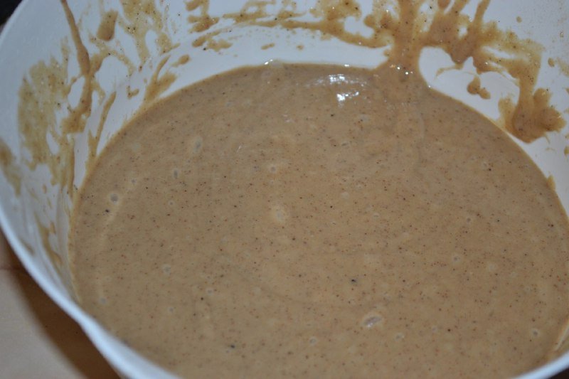 постная коврижка с вареньем