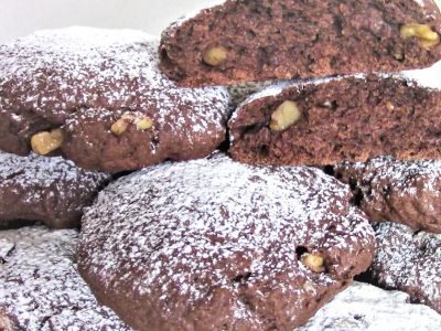 Постное шоколадное печенье