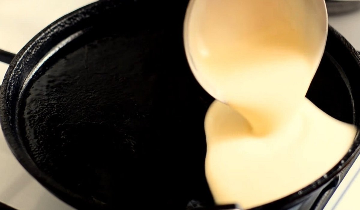 выпекание блинов