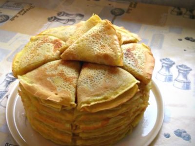 Постные блины