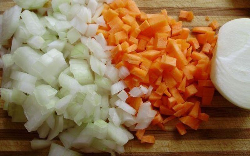 лук морковь