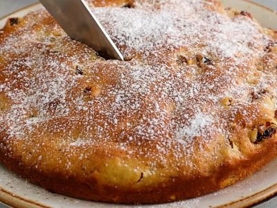 Постный апельсиновый пирог