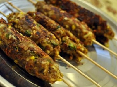 Постный кебаб в духовке