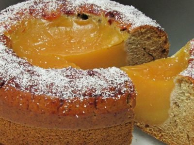 Постный пирог «Вулкан»