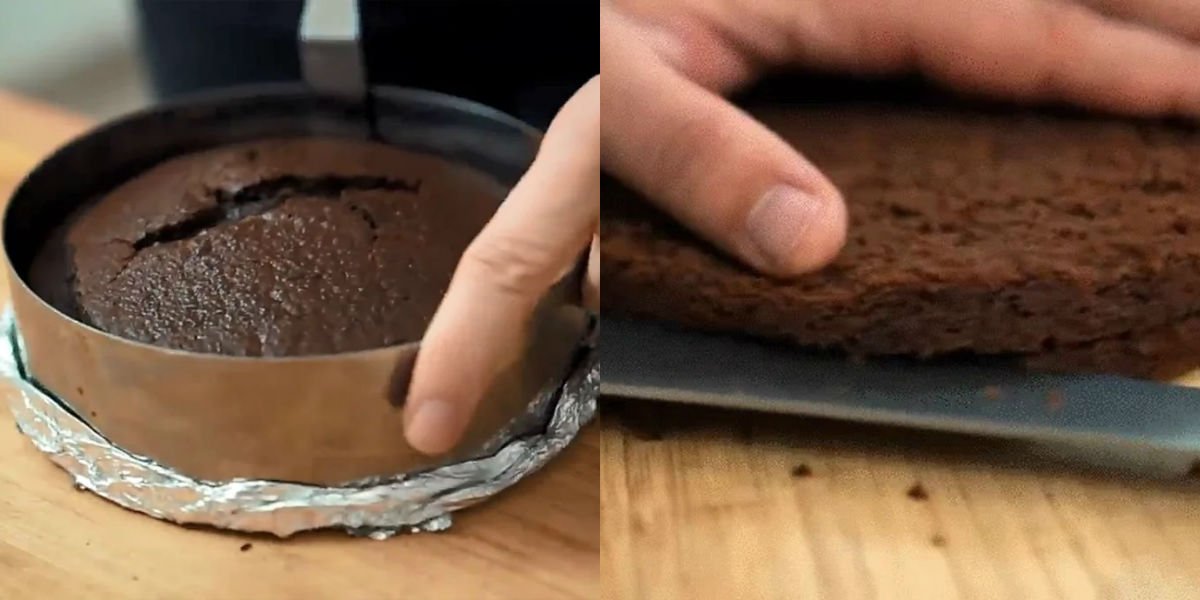 испеченный бисквит