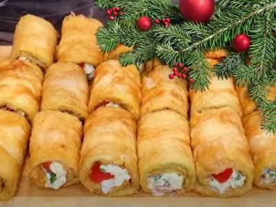 Праздничная закуска из кабачка