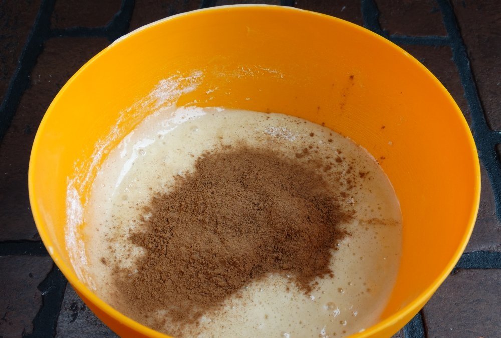 белки с какао-порошком