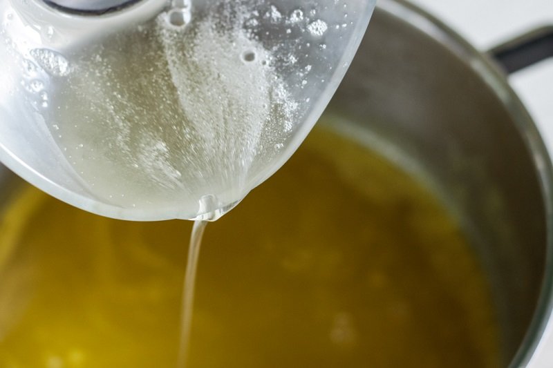 растопленный желатин