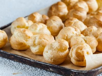 Профитроли с заварным кремом