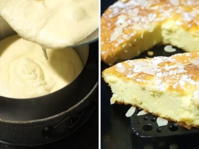 Простая творожная запеканка без манки и муки