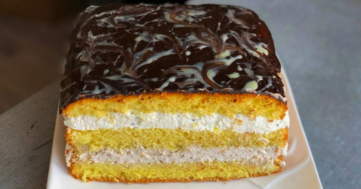 высокий торт