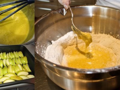 Простой фруктовый пирог