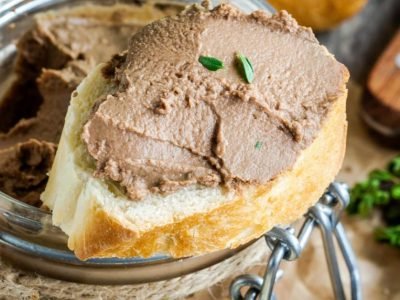Простой паштет из куриной печени
