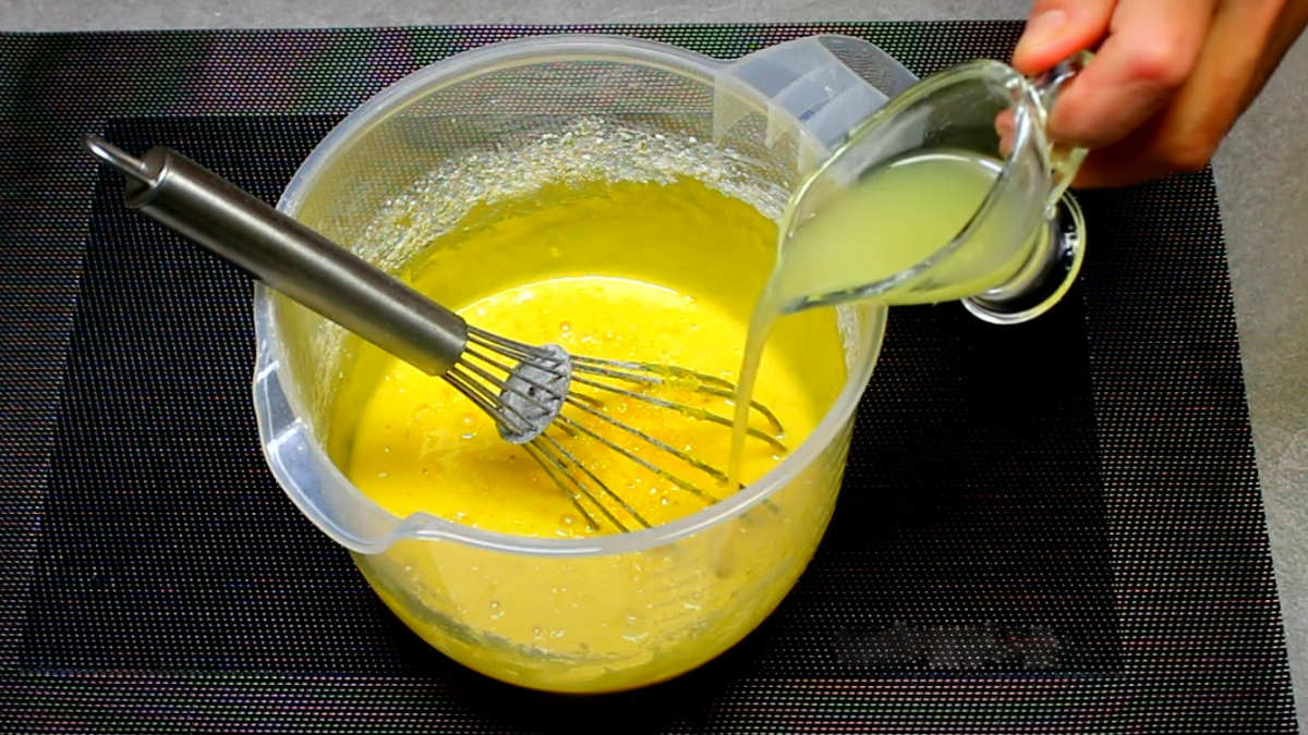 тесто с лимонным соком