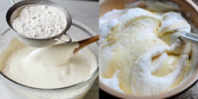 простой пирог с ревенем