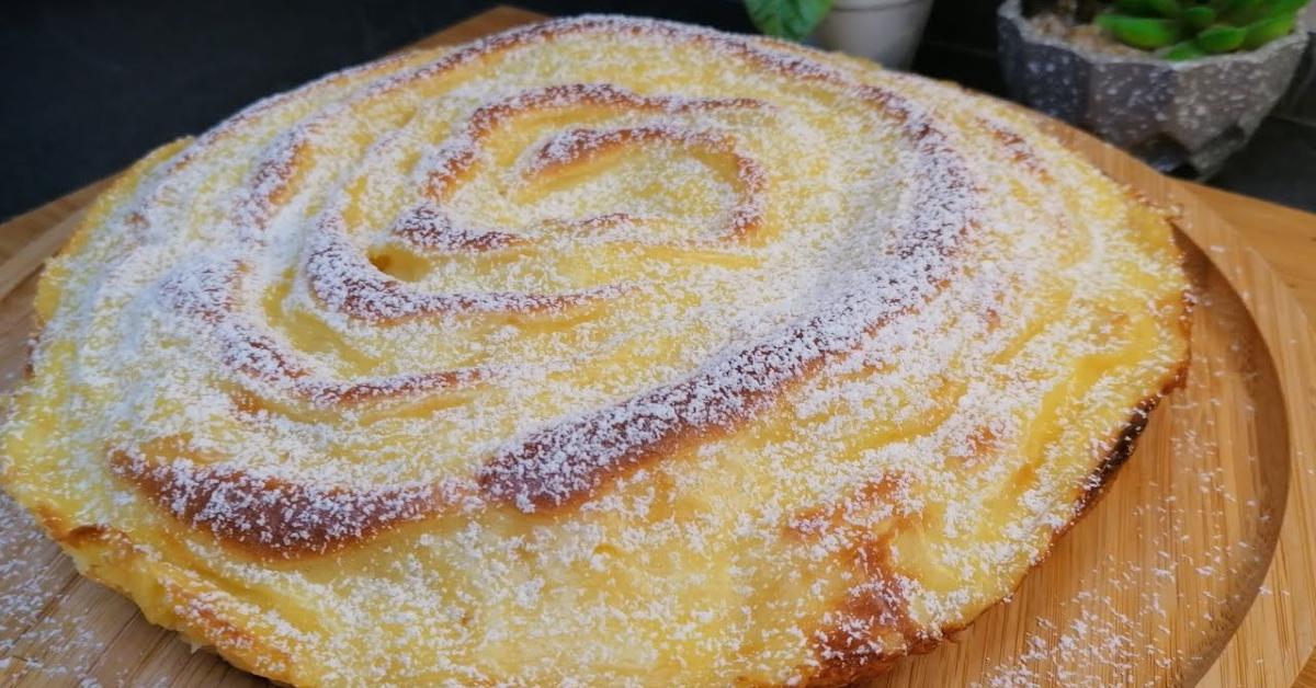 яблочный торт