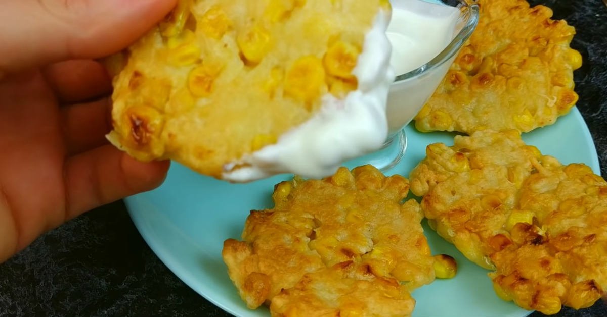 оладьи из кукурузы