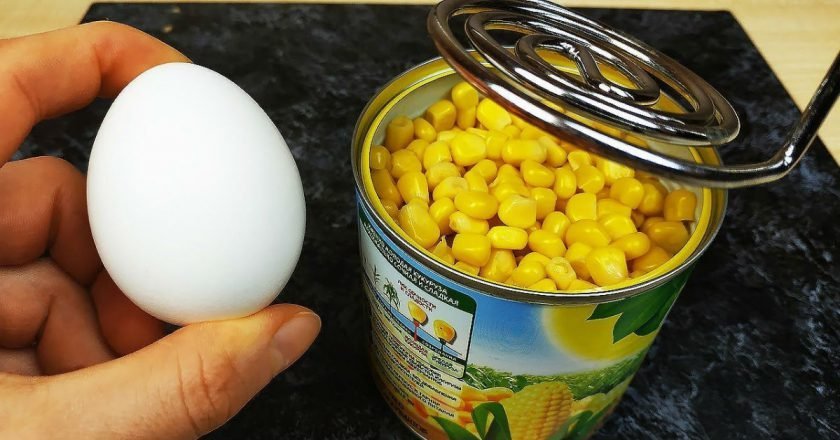 Простые кукурузные оладьи