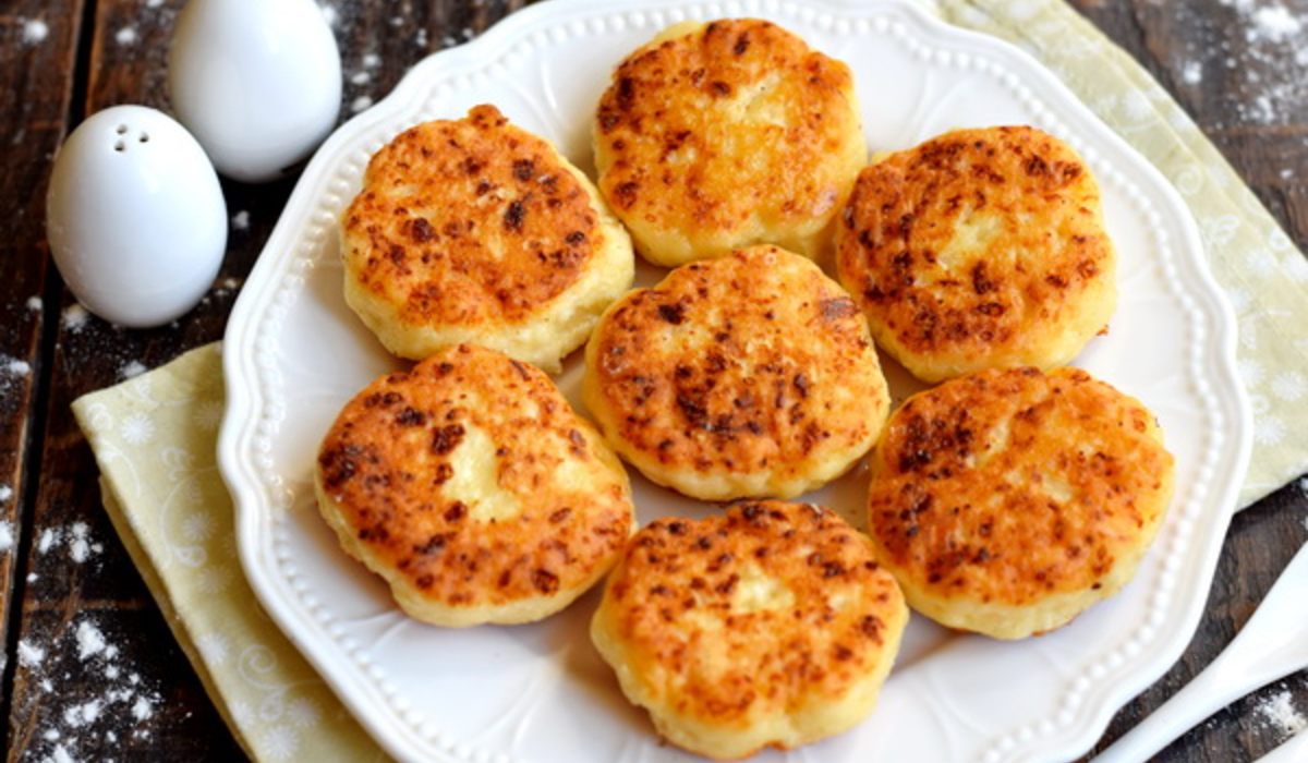 оладьи с сыром