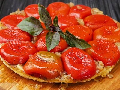 Прованский пирог с помидорами