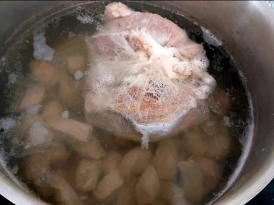 Прозрачный холодец